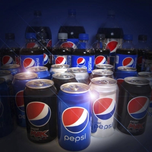 cans of pepsi